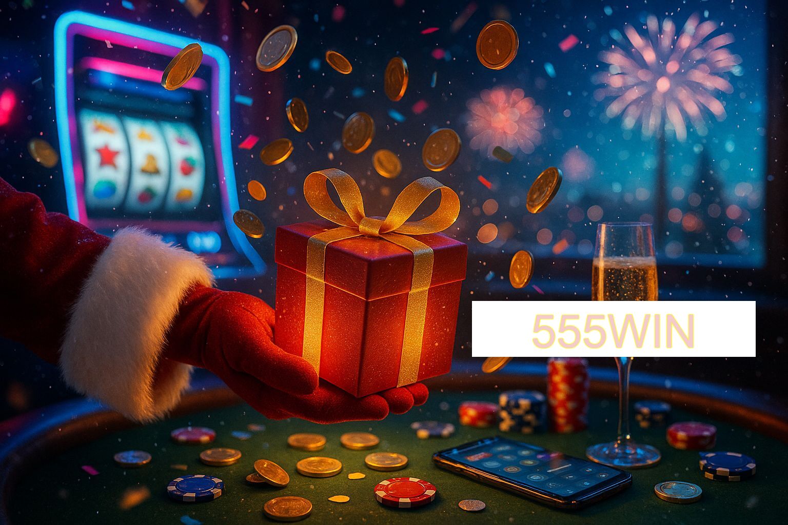 Promoções de Ano Novo no 555WIN
